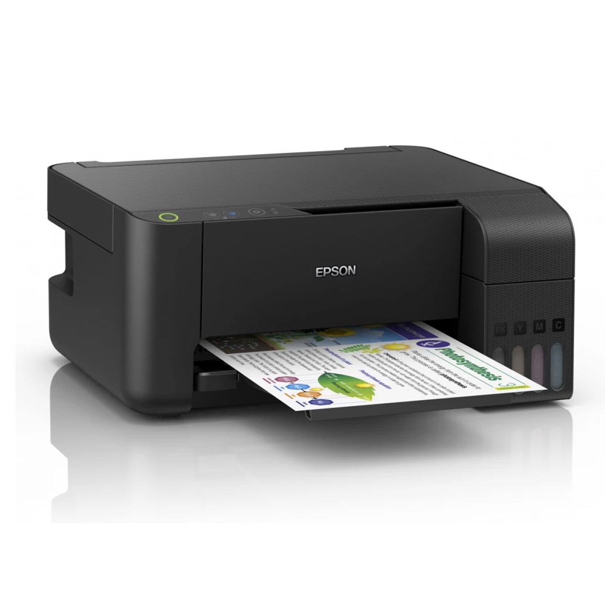 Multifunctionala Inkjet EcoTank Epson L3211, format A4, USB, sistem CISS - imagine 9